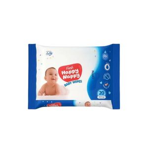 Fresh Happy Nappy Baby Wipes 20pcs